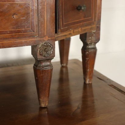 Neoclassical Cupboard Walnut Maple Friuli Italy 2nd Half 18th Century