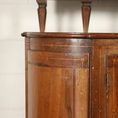 Neoclassical Cupboard Walnut Maple Friuli Italy 2nd Half 18th Century