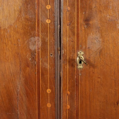 Neoclassical Cupboard Walnut Maple Friuli Italy 2nd Half 18th Century