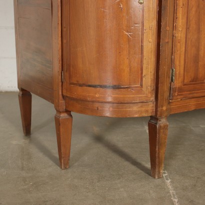 Neoclassical Cupboard Walnut Maple Friuli Italy 2nd Half 18th Century