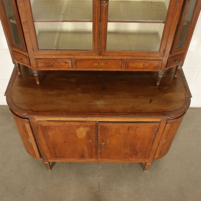 Neoclassical Cupboard Walnut Maple Friuli Italy 2nd Half 18th Century