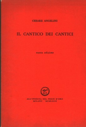 Il cantico dei cantici