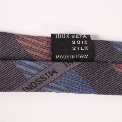 Striped Missoni Tie Gallarate Italy