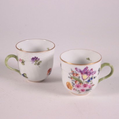 antigüedades, taza, taza antigüedades, taza antigua, taza italiana antigua, taza antigua, taza neoclásica, taza del siglo XIX, Coffee Set Herend Hungría