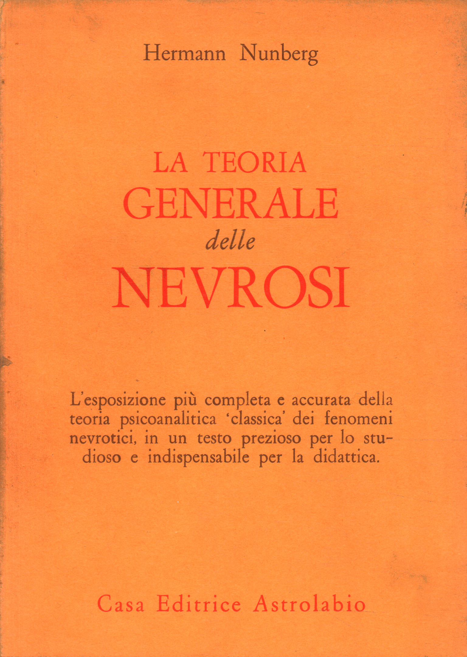 Teoría general de las neurosis