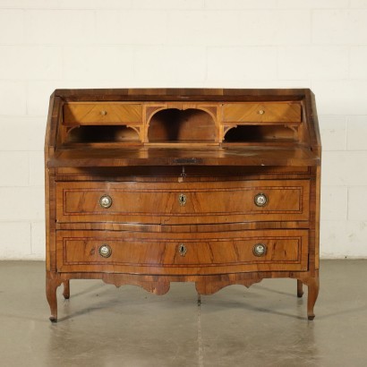 Barocchetto Tuscan Drop-Leaf Secretaire Italy 18th Century