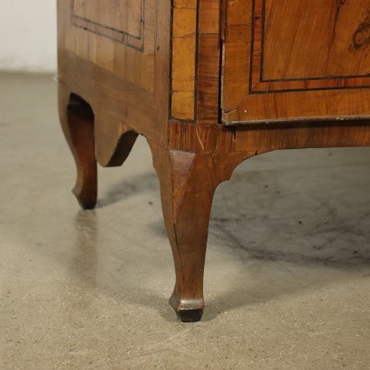 Barocchetto Tuscan Drop-Leaf Secretaire Italy 18th Century