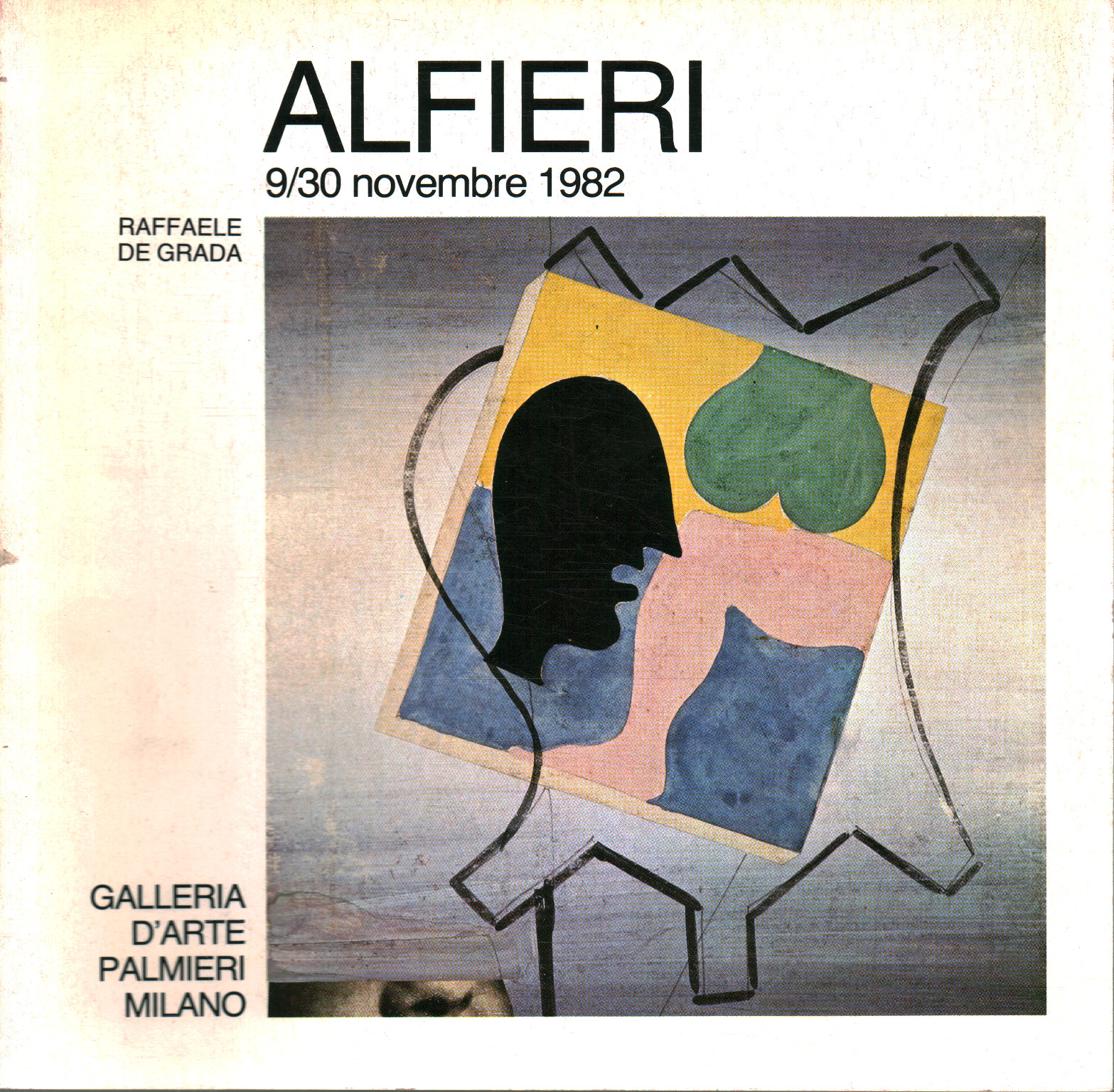 Alfieri. 9./30. November 1982, Raffaele De Grada