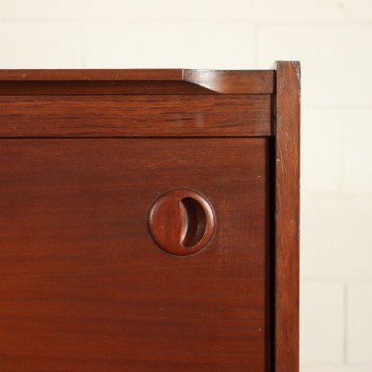 Sideboard Teak Veneer Italy 1960s