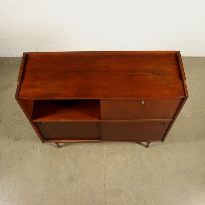 Highboard Teak Veneer Italy 1960s