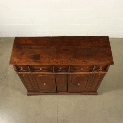 Baroque Sideboard Walnut - Italy XVII Century