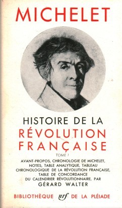 Histoire de la Révolution française I