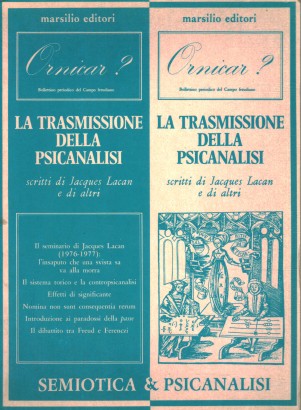 Trasmissione della psicanalisi