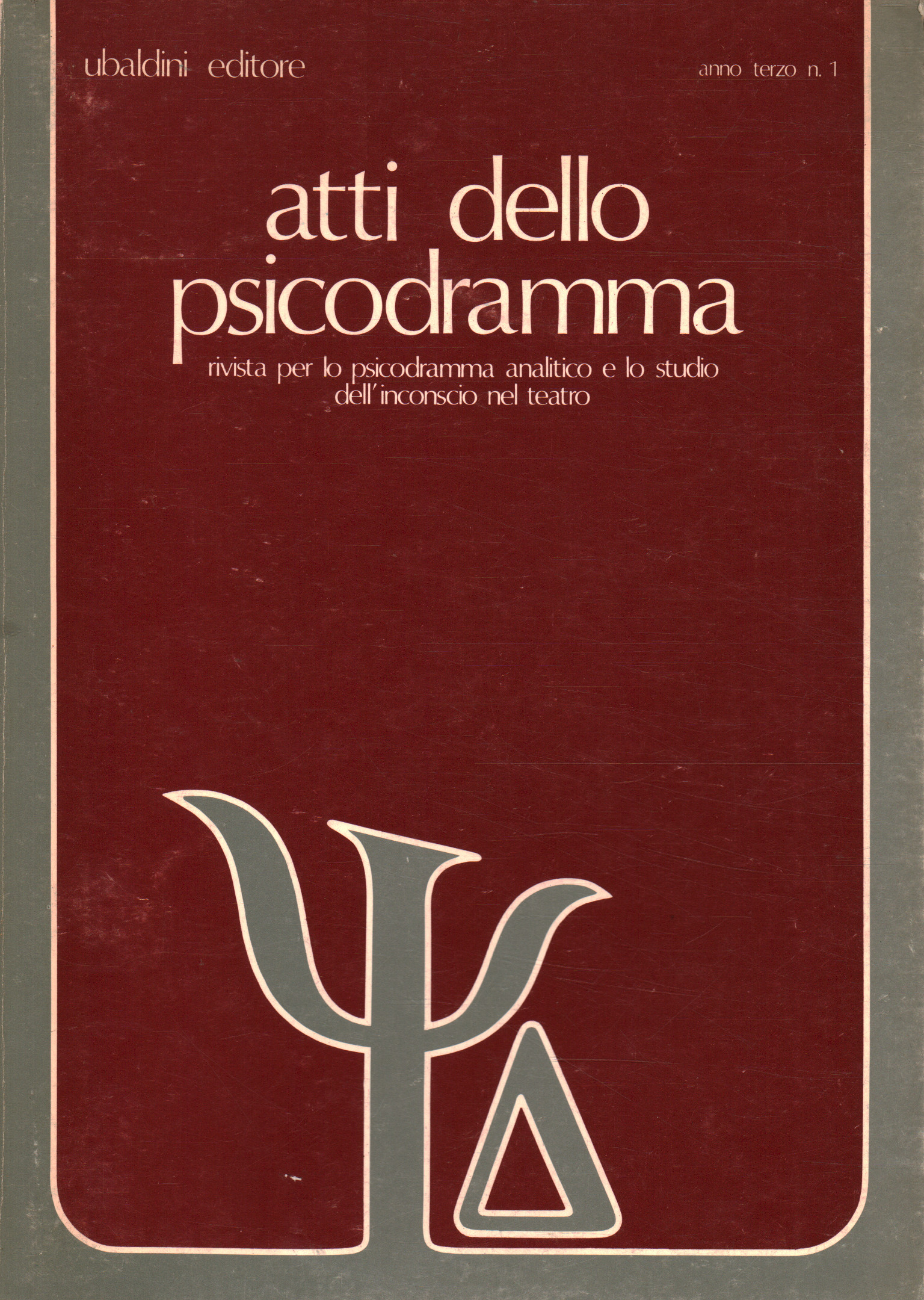 Actes de psychodrame (numéro de l'année III