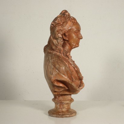 arte, arte italiana, pittura antica italiana,Madame du Barry Busto in Terracotta