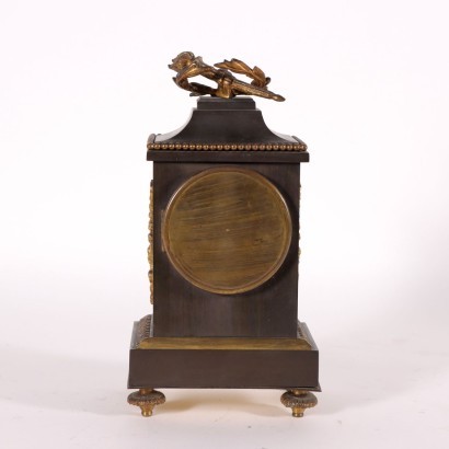 Napoleon III Table Clock Gilded Bronze France 19th Century