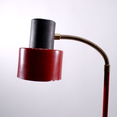 Stilux Floor Lamp Enamelled Alluminium Metal Italy 1960s