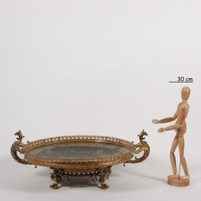 Gilded Bronze Dish Italy 19th Century