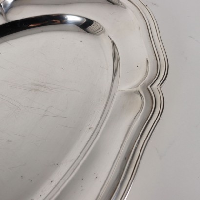 Silver Tray Ricci Manufacture Italy XX Century