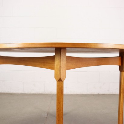 Table Ronde Teak Italie Années 60