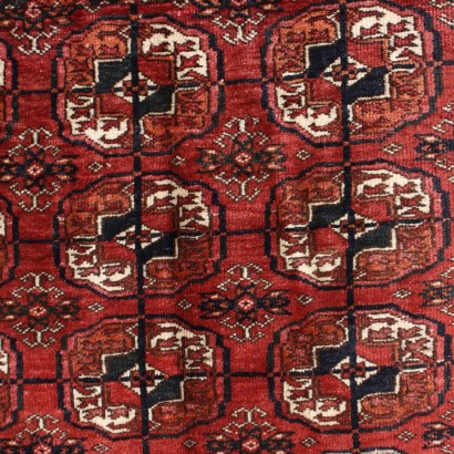 Bukhara Carpet Wool Turkmenistan 1940s