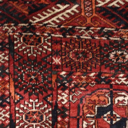 Bukhara Carpet Wool Turkmenistan 1940s