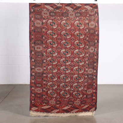 Bukhara Carpet Wool Turkmenistan 1940s