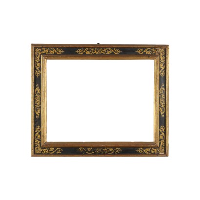 Renaissance Frame Lacquered Wood Italy XVI Century