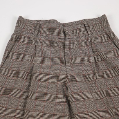 Tartan Hose Max&Co Wolle Polyester Italien