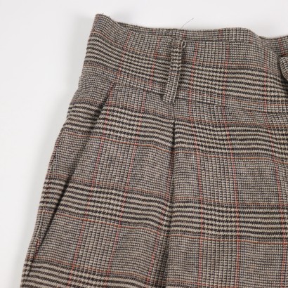 Tartan Trousers Max&Co Wool Polyester Italy