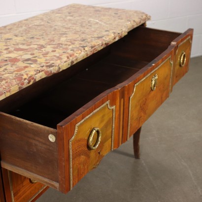 Commode Néoclassique Chêne France XVIII Siècle