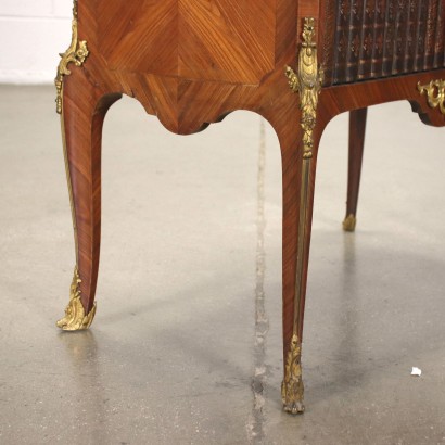 Bookcase and Étagère Mahogany Bronze Napoleon III - France XIX Century