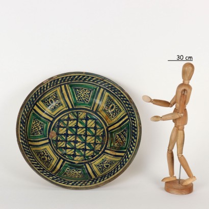 Ceramic Plate Morocco XIX Century