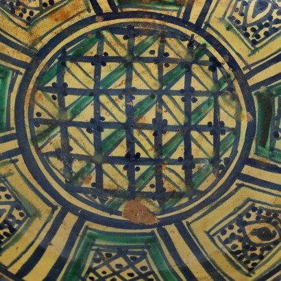 Assiette Céramique Maroc XIX Siècle