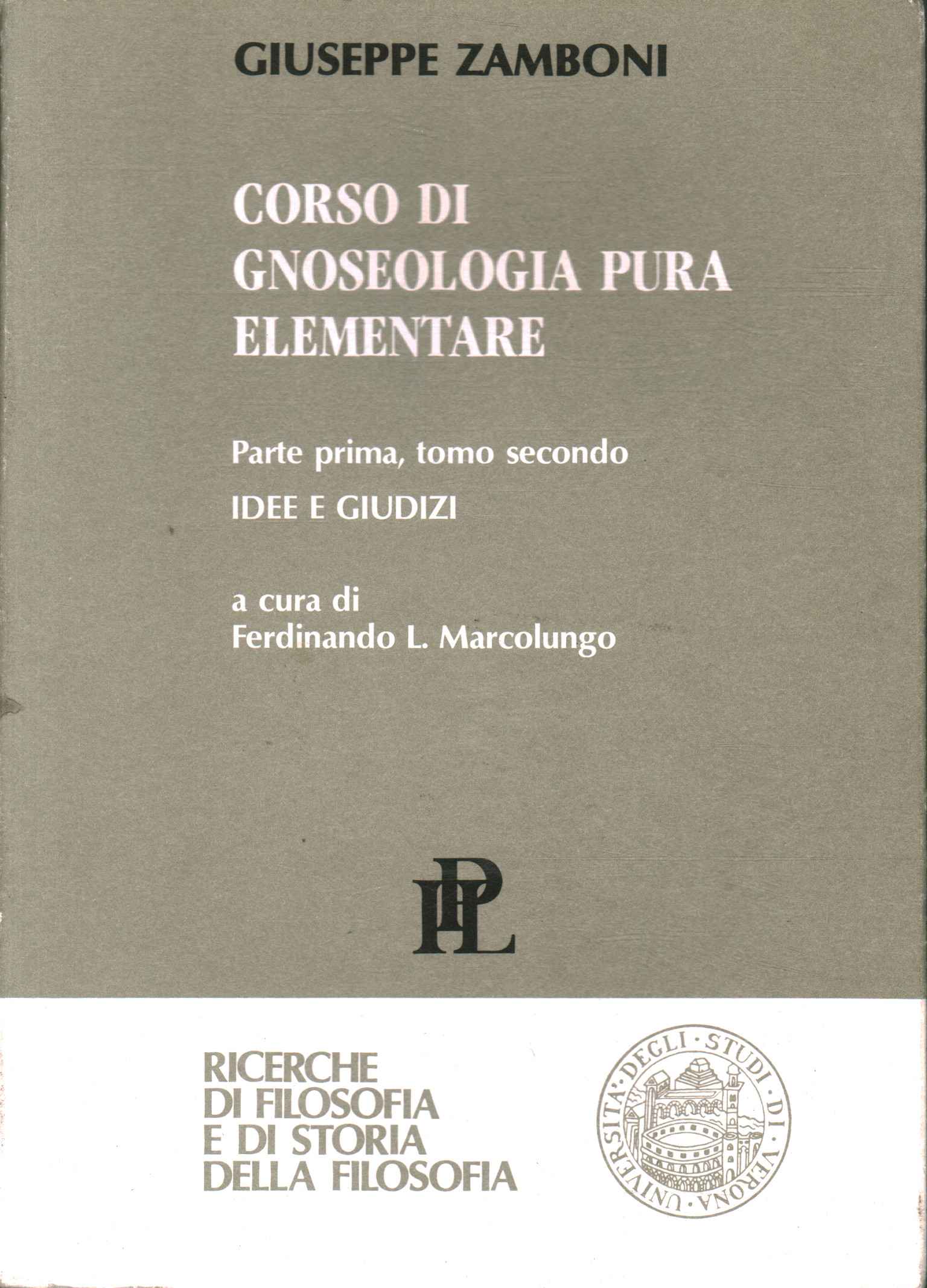 Inediti zamboniani. Corso di gnoseologia%2