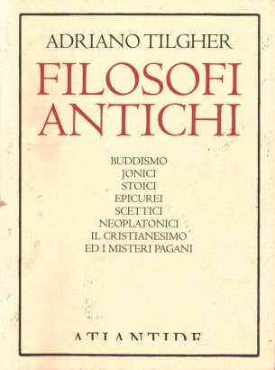 Filosofi antichi