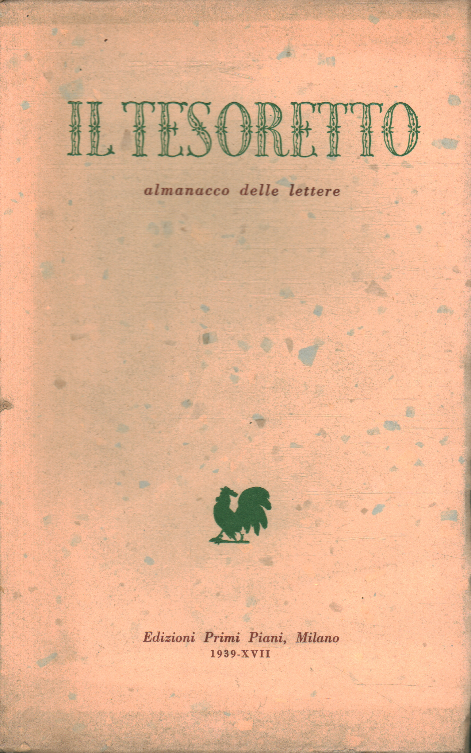 Le Tesoret. Almanach des lettres 19