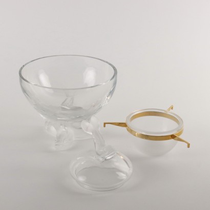 Lalique Caviar Cup Crystal France XX Century