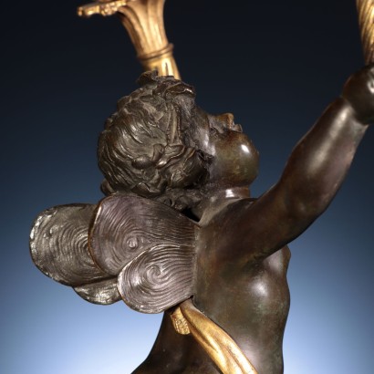 Tryptique en Bronze Attr. E. L. Henry Dasson France XIX Siècle