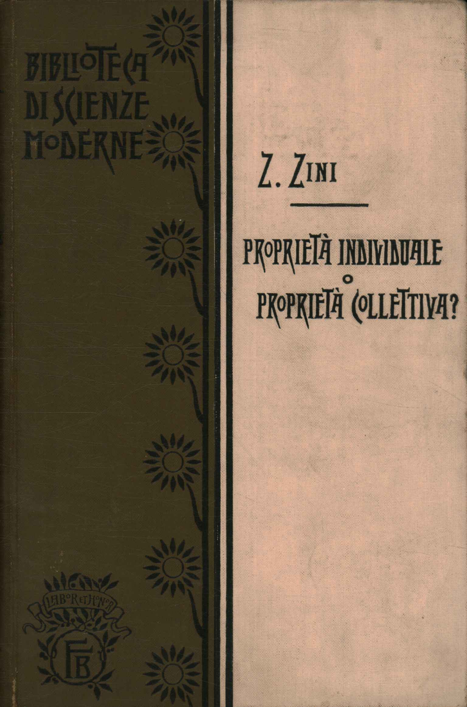 Propriété individuelle ou % de propriété