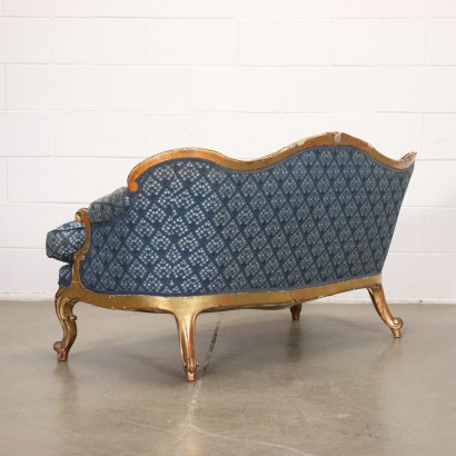 Rococo Style Sofa Wood France XIX Century