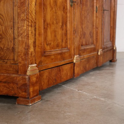 Restoration Sideboard Elm France XIX Century