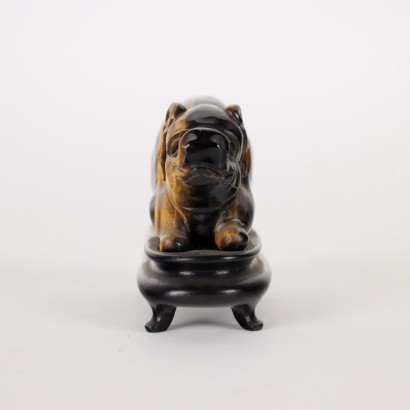 Tigerauge Steinskulptur China XX Jhd