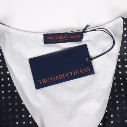 Trussardi Jeans Dress Size 8 Cotton Italy