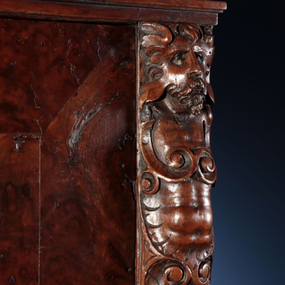 Cabinet Walnut Italy XVI-XVII Century