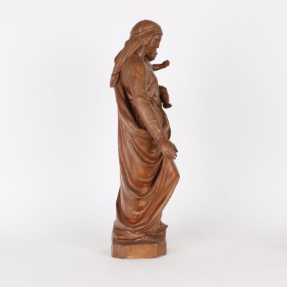 Religious Subject Terracotta Italy XX Century