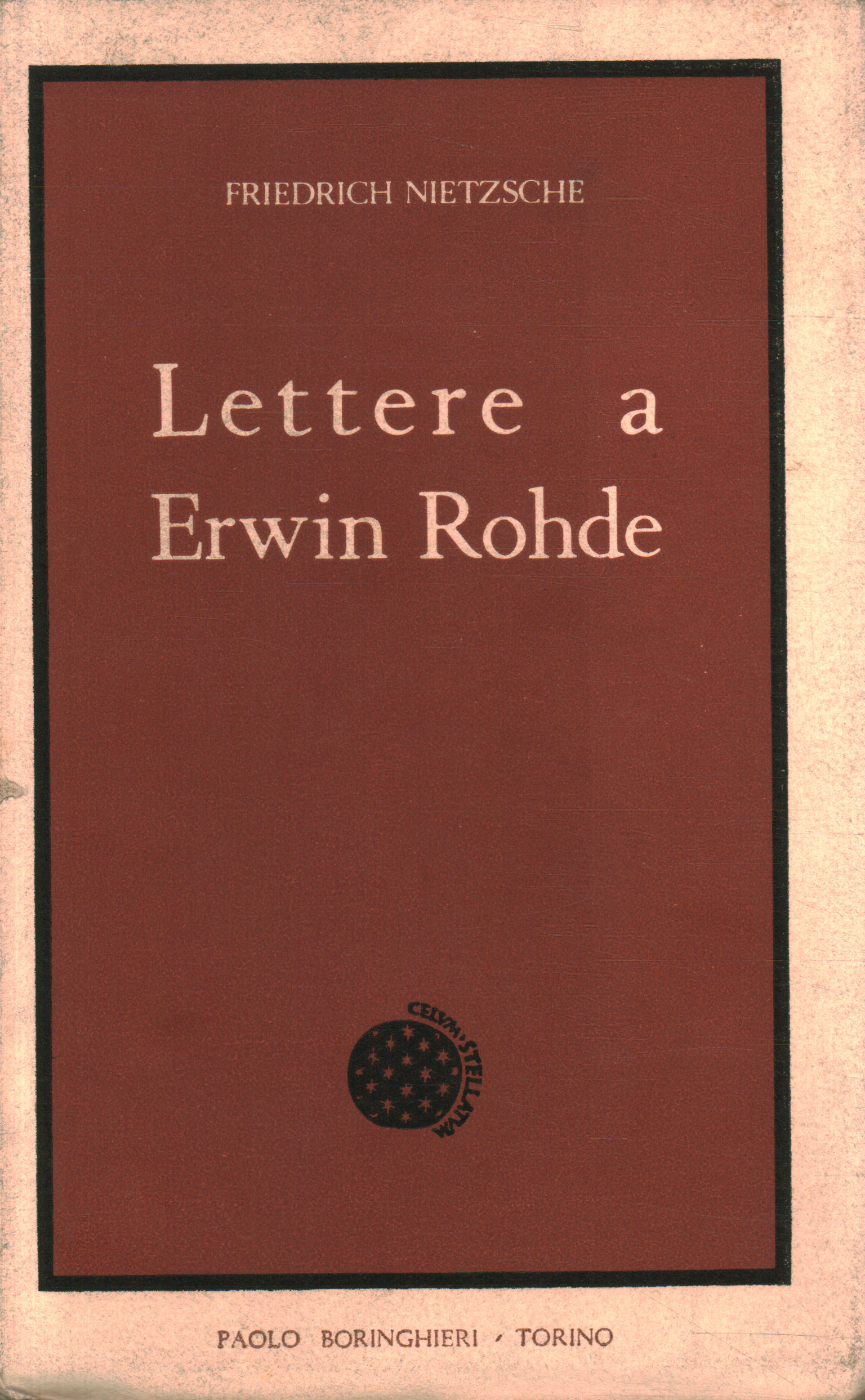 Libros - Historia - Biografías Diarios/Memorias, Cartas a Erwin Rohde