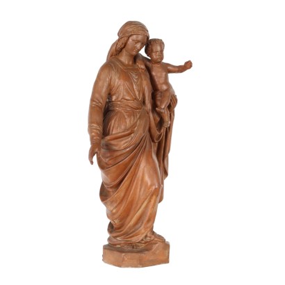 Religious Subject Terracotta Italy XX Century