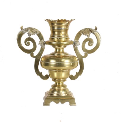 Vase Brass Italy XIX Century