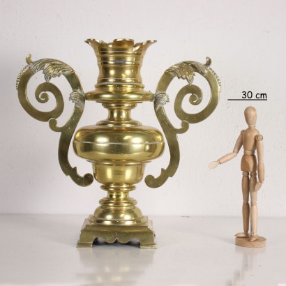 Vase Brass Italy XIX Century